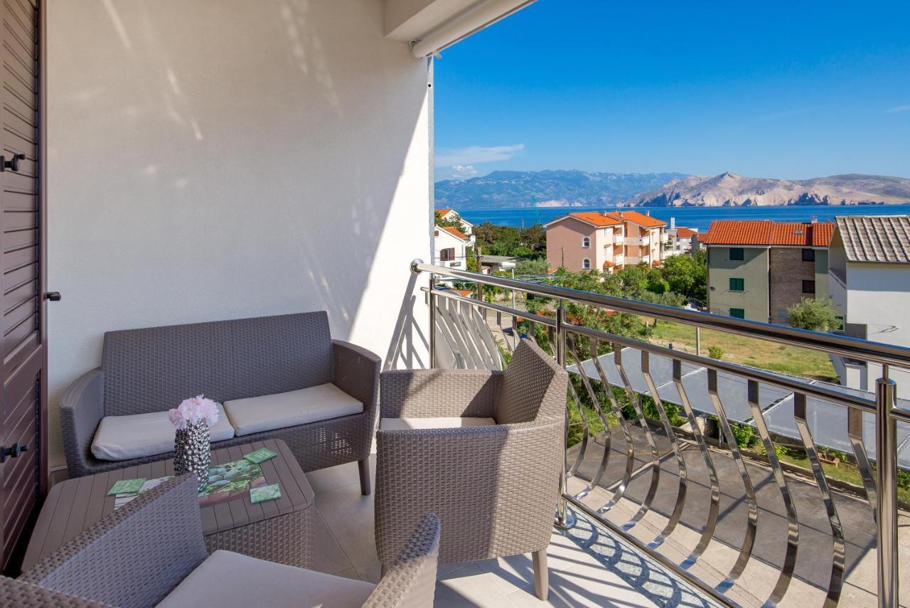 Apartment Coralina Baška Esterno foto